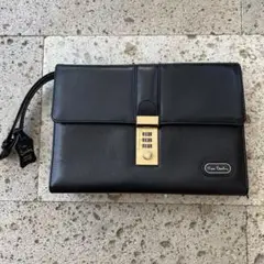 pierro cardin ピエールカルダン クラッチバッグ　ブラック 黒