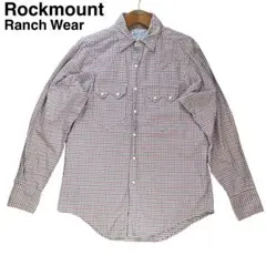 【USA製】Rockmount RanchWearウエスタンシャツ14.5サイズ