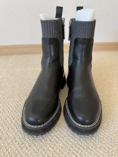 green label relaxing ストレッチショートブーツ　M