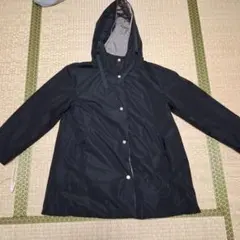 ドゥクラッセ　フード付きコート　リバーシブル