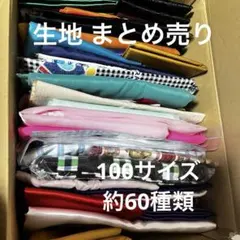 生地 まとめ売り 段ボール100サイズ 約60種類 大量