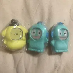 サンリオ　フォトフレームマスコット　3点セット