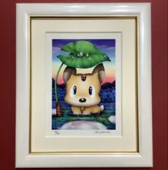 絵師100人展15 ふーみ 複製原画 晴天、少女の門出と祝福の花々 - メルカリ