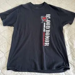 BLOOD DONOR Tシャツ 100%コットン