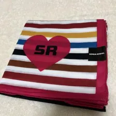 SONIA RYKIEL ハンカチ マルチストライプ ハート