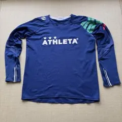 ATHLETA 長袖シャツ 160 ネイビー