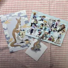 忍たま乱太郎×東武動物公園 ヘムヘムのアクキーとポストカード2枚