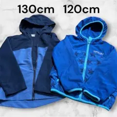 星柄ブルゾン 130cm 120cm ウインドブレーカー　パーカー