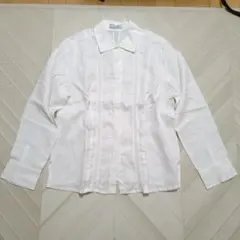 Leilian 麻100% レース ブラウス 13+のサムネイル