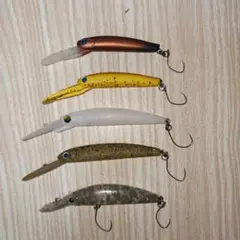 ムラセミノー MURASE MINNOW 村瀬ミノー オールド 5個セット - メルカリ
