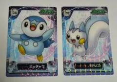 ポケモンカードSP-03 ポッチャマ＆パチリス クリアカード 劇場版 10th