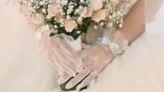 ショート　グローブ　ウェディング