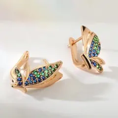 ピアス フープピアス リングピアス 人気 14kキュービックジルコニア