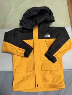 THE NORTH FACE キッズジャケット 黒/黄色