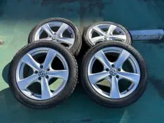 VW Corvara ティグアン 純正ホイールスタッドレスタイヤ 4本セット