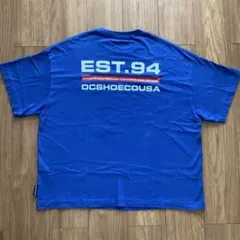 DC SHOECOUSA Tシャツ ブルー EST.94のサムネイル