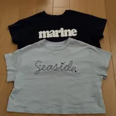 GU Tシャツ 2枚セット　キッズ120㎝