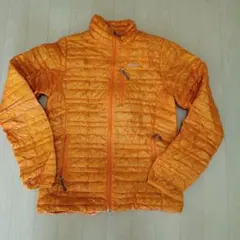 レディース　patagonia ダウンジャケット オレンジ　Sサイズ