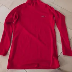 TIGORA レッド ハイネック アンダーシャツ 160