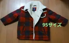 GAP 赤・黒チェック ジャケット95サイズ