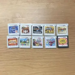 ニンテンドー3DS ソフト 10本セット まとめ売りのサムネイル
