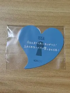 KO1KEYZ ファンミ 柳谷 ISSA カプセルトイ ステッカー