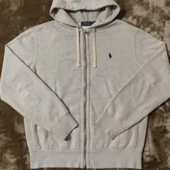 POLO RALPH LAUREN ラルフローレン ジップパーカー グレー M