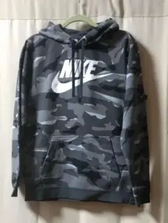 セール中★美品☆裏起毛 NIKE カモフラージュ パーカー L