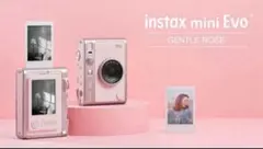 Fujifilm instax mini Evo Gentle Rose 本体