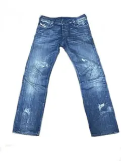 DIESEL archive straight denim pants スタッズ - メルカリ