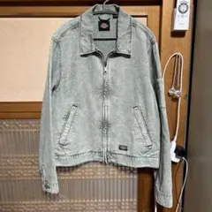 Dickies ディッキーズ デトロイト ジップアップジャケット M（大きめ）緑