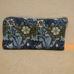 ウィリアムモリス　長財布 カードポケット付き　ハンドメイド