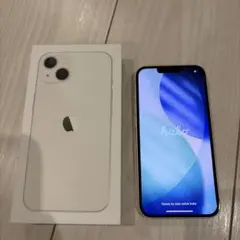 iPhone 13 128GB スターライト SIMフリー バッテリー77%