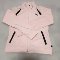 PUMA ピンク ジップアップジャケット