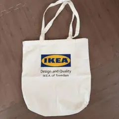 IKEA トートバッグ ホワイトのサムネイル