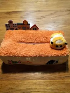 かわいい動物のティッシュボックスカバー