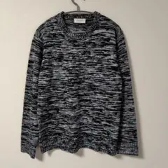 【美品】GENERATE 長袖ニット　セーター　Lサイズ ブラック