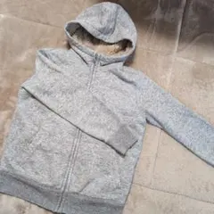 ユニクロ フリース フード付きパーカー 150