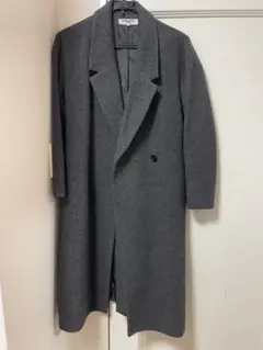 NATURAL BEAUTY BASIC グレー チェスターコート M