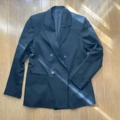 UNIQLO ダブルジャケット S ブラック