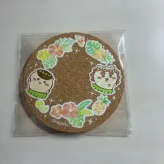映画ちいかわ　トレーディングコルクコースター　くりまんじゅう　シーサー