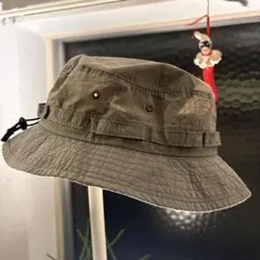 BEAMS バケットハット カーキ ベージュ 薄手 日本製 メンズ フリーサイズ