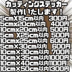 オーダーカッティングステッカー製作します チーム 交流 バイク 釣り 趣味用に