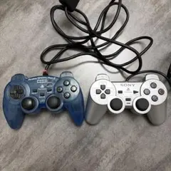 PS2 コントローラー　2点セット　ジャンク品