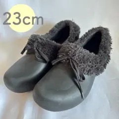 クロックス CROCS グレーテル ボア モックシューズ スリッポン 23cm