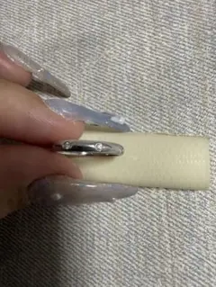 カルティエ⭐︎ ダイヤ3石 リング 8号 - メルカリ