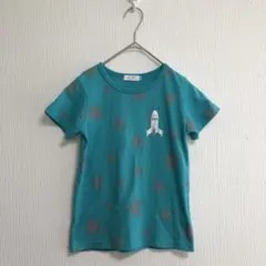 KOE ターコイズ Tシャツ 130サイズ ロケット スターのサムネイル