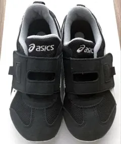 18cm アシックス　asics スニーカー　黒　ブラック