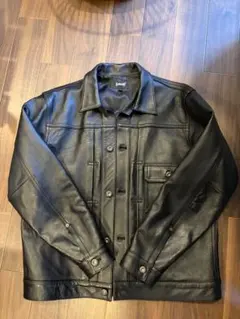 値下げ可能！ schott シープレザー トラッカージャケット サイズS超美品のサムネイル