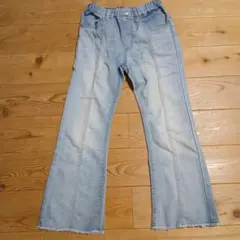 しまむら　デニム　スリムパンツ　130